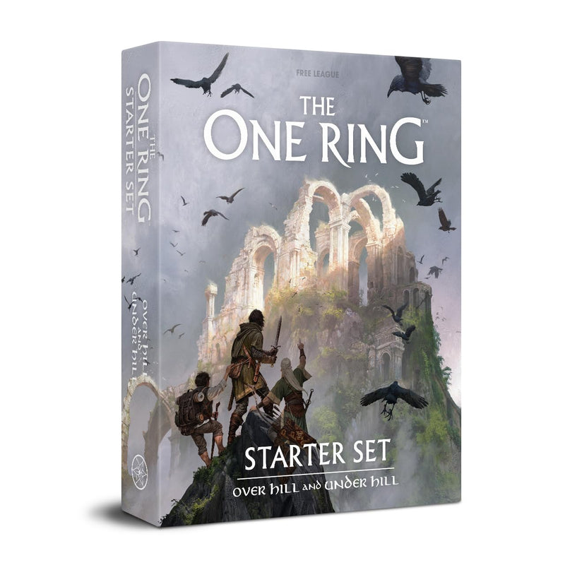 The One Ring Rpg: Starter Set - Over Hill And Under Hill