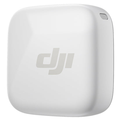 DJI Mic Mini Transmitter (Arctic White), Wireless Lavalier Microphone, Ultralight, Detail-Rich Audio, OsmoAudio, Noise Cancelling, Clip On Bluetooth Phone Microphone for Camera/iPhone/Android