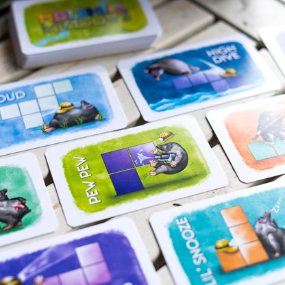 Molehill Meadows | Board game | Ages 8+ | 1-100 Players | 20 Minutes Playing Time