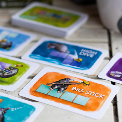 Molehill Meadows | Board game | Ages 8+ | 1-100 Players | 20 Minutes Playing Time