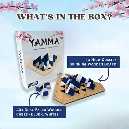 yamma - A 3D Abstract 4 In-a-Row Strategy Game with a Twist