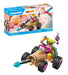 Playmobil | Fun Stars | Racing ice cream cone | Toy from 4 years | Gift for children | Toy car | With pull-back motor & shooting function | 71717