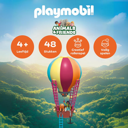 Playmobil - Animals & Friends: Balloon Ride (71853)