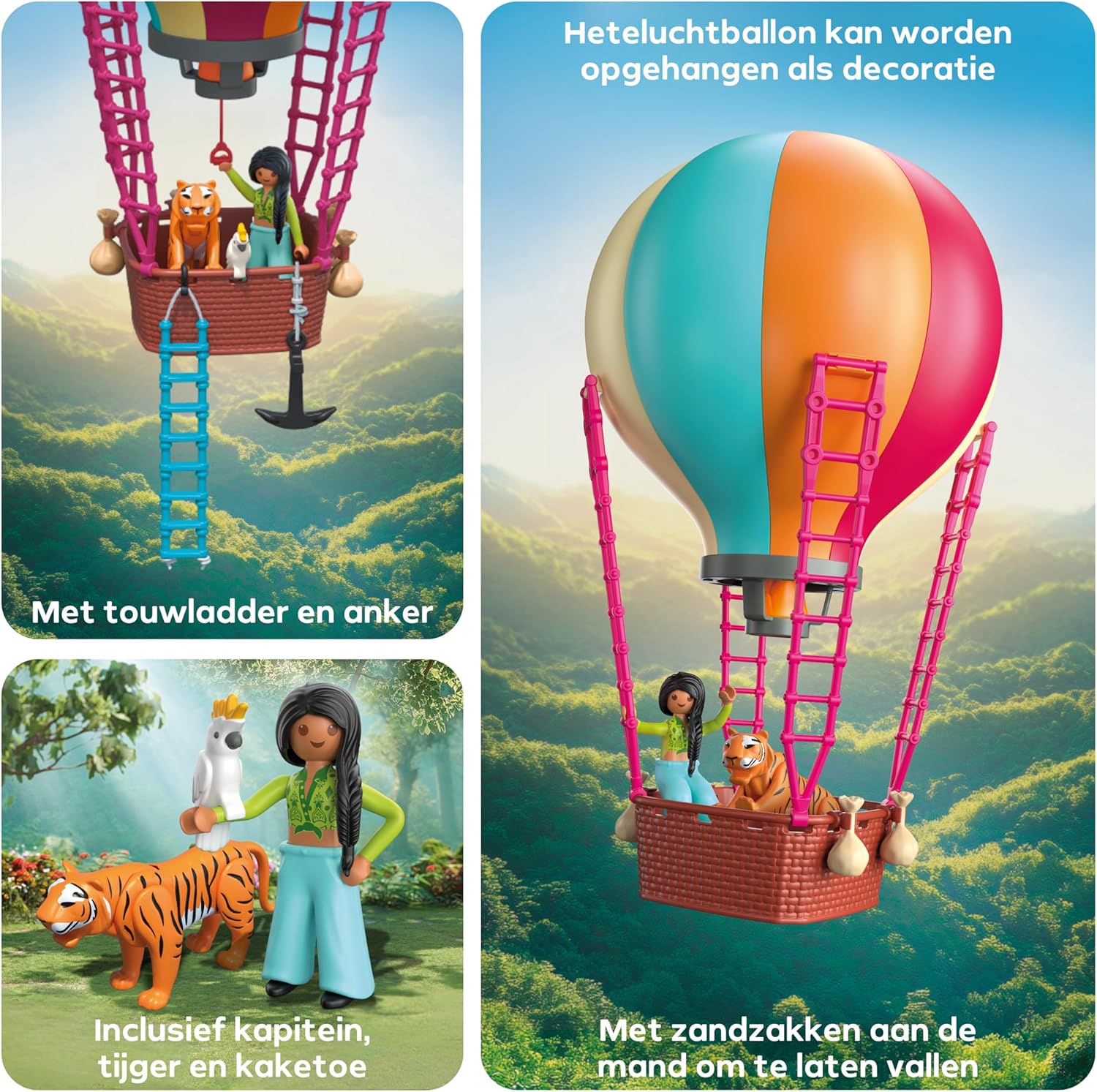 Playmobil - Animals & Friends: Balloon Ride (71853)