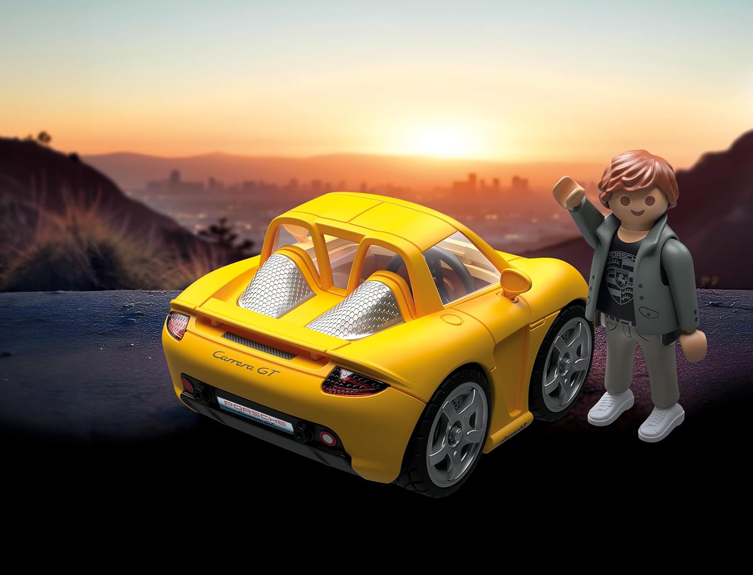 Playmobil | Collector Cars | Porsche Carrera GT | Model car for adults & children | Gift for car fans & collectors | 71859