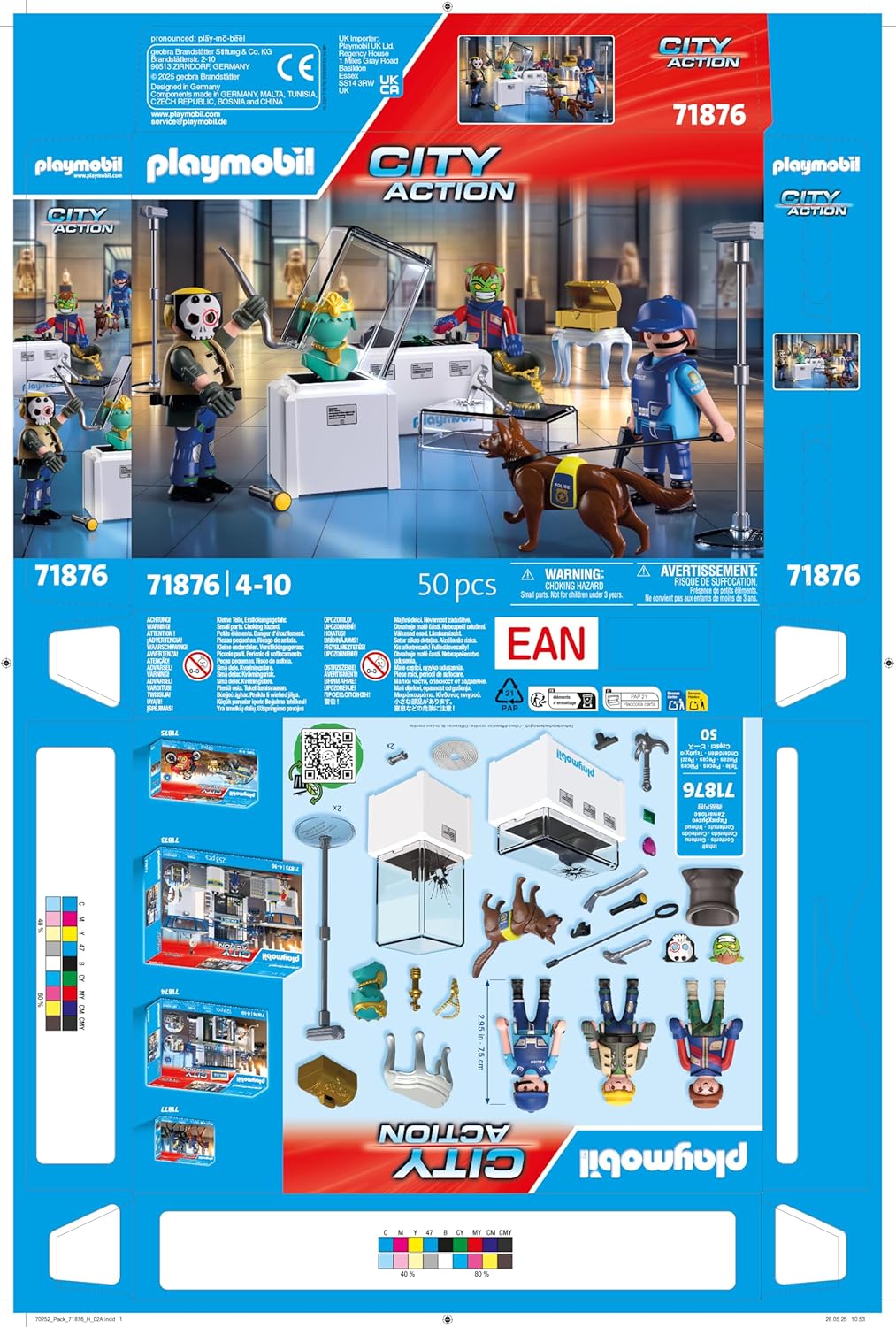 PLAYMOBIL Diamond Heist Speelset met figuren, diamantdiefstal