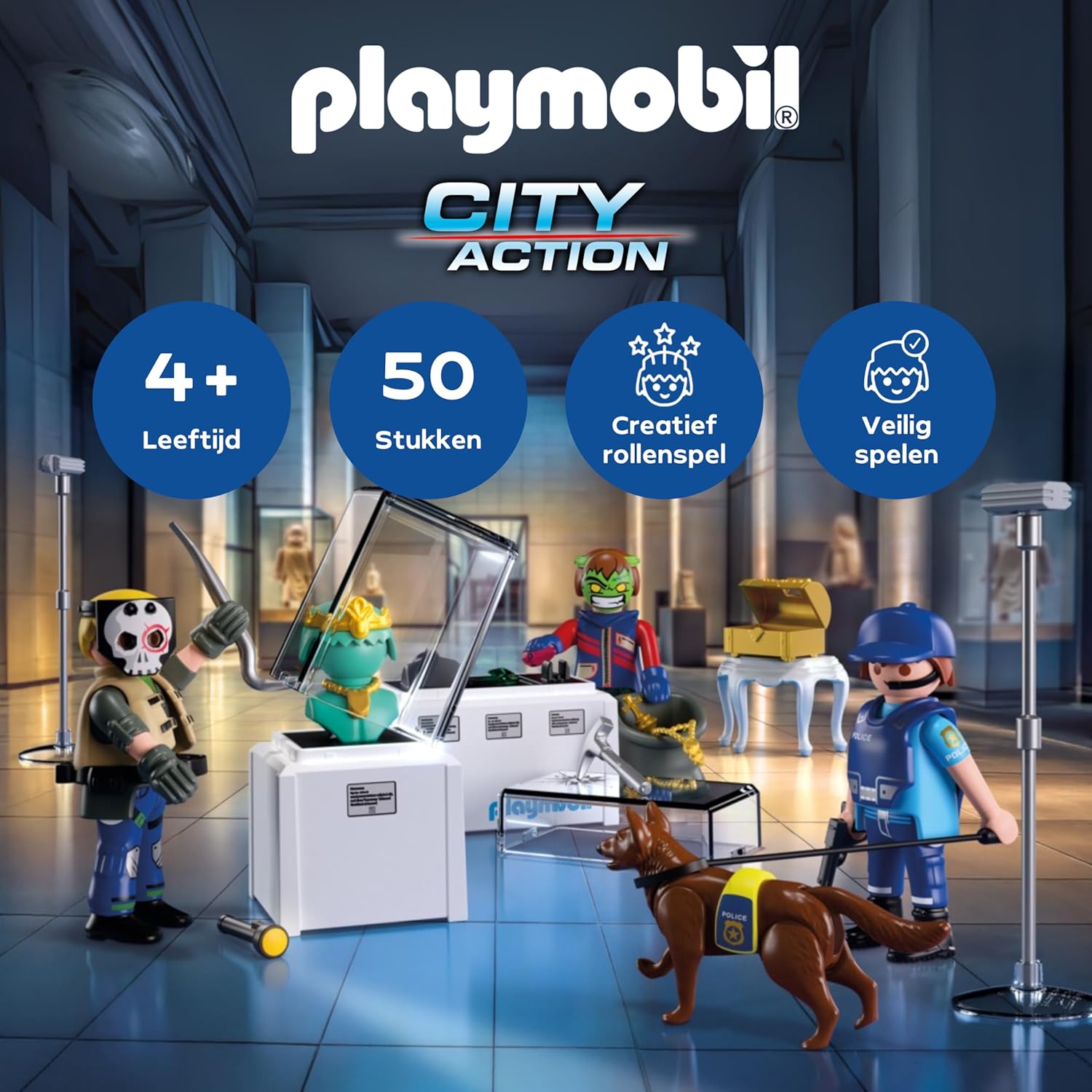 PLAYMOBIL Diamond Heist Speelset met figuren, diamantdiefstal