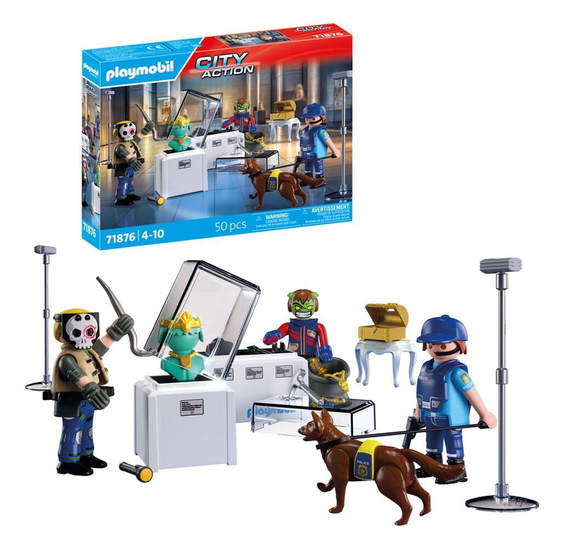 PLAYMOBIL Diamond Heist Speelset met figuren, diamantdiefstal