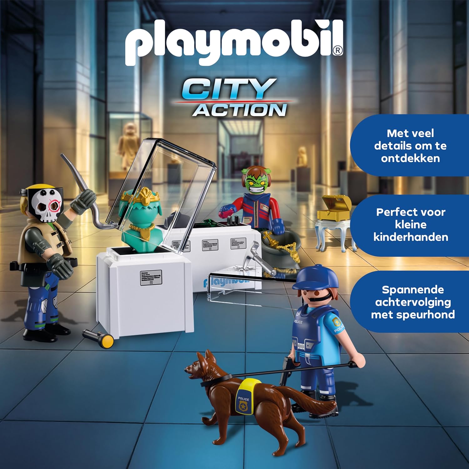 PLAYMOBIL Diamond Heist Speelset met figuren, diamantdiefstal