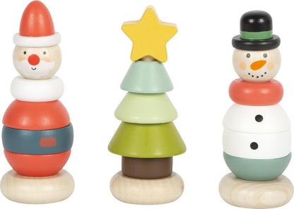 Small Foot - Small Foot - Display Kerst- en Winter Stapeltoren 9dlg.