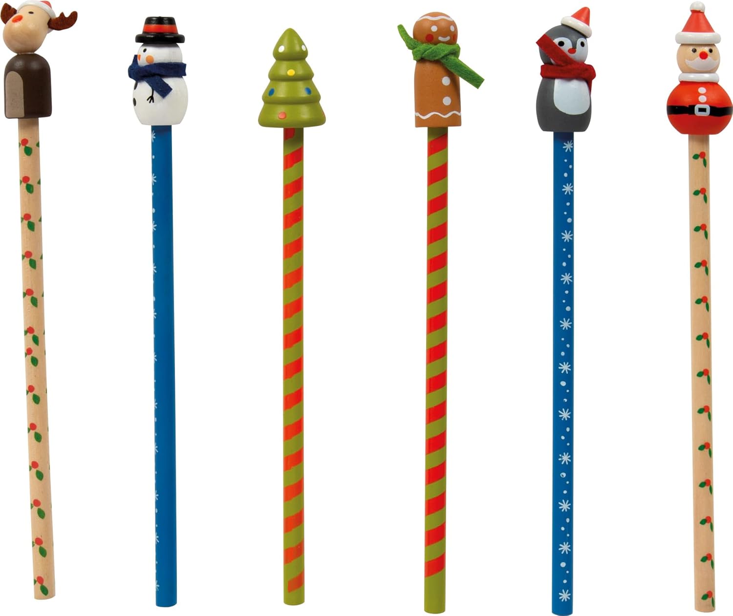 Small Foot - Small Foot - Kerstpotloden Set 6dlg.