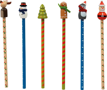 Small Foot - Small Foot - Kerstpotloden Set 6dlg.