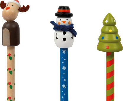 Small Foot - Small Foot - Kerstpotloden Set 6dlg.