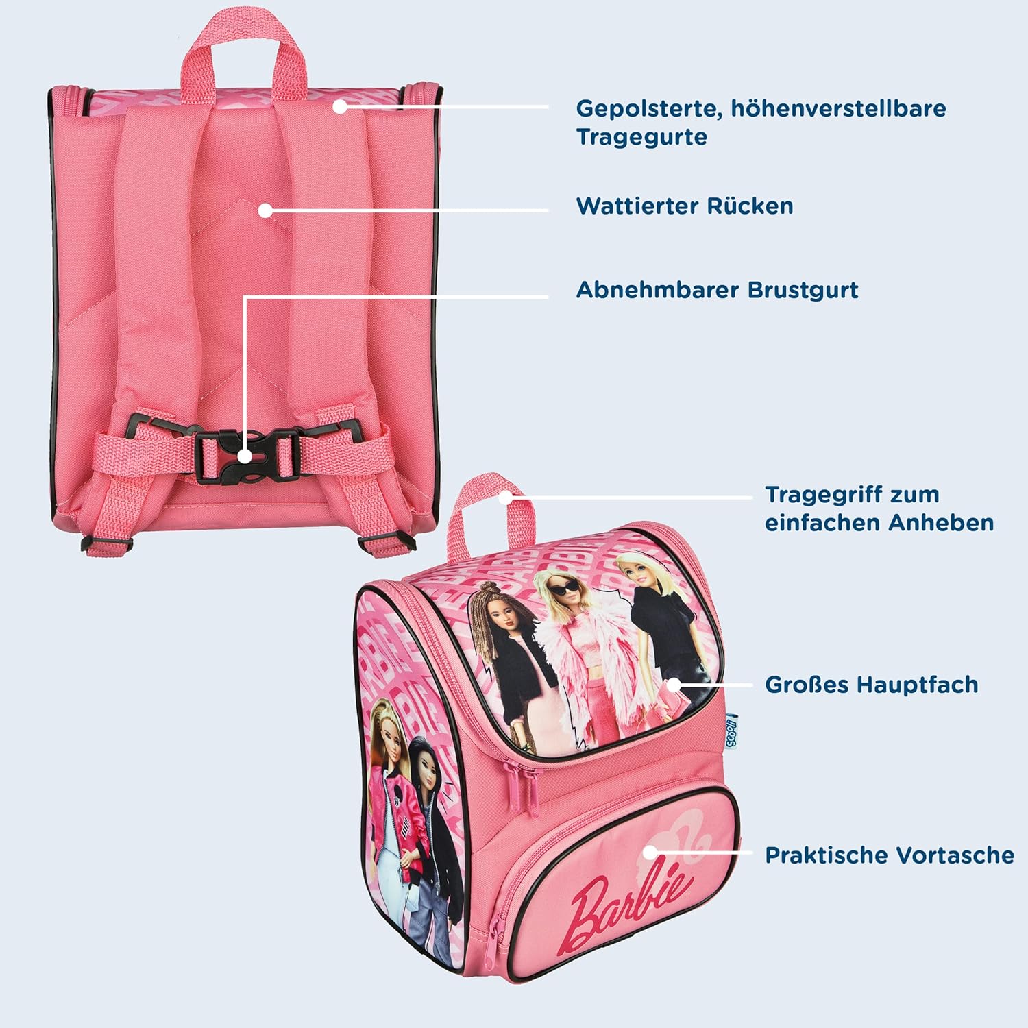 Undercover - Rugzak Roze - Barbie