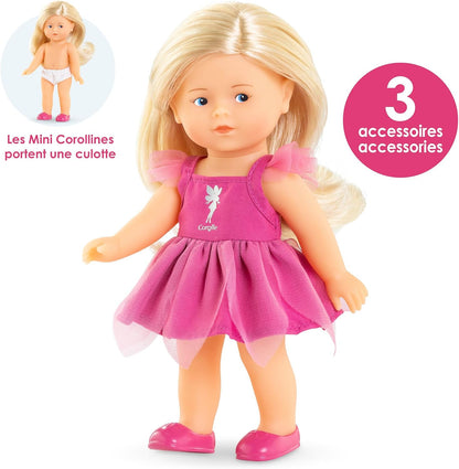 Corolle - Mijn Mini Corollines, set Rosy Fee, 20 cm, vanaf 3 jaar, 9000240180