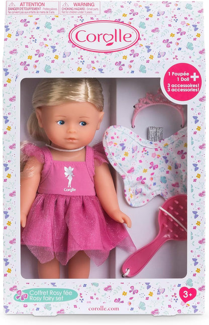 Corolle - Mijn Mini Corollines, set Rosy Fee, 20 cm, vanaf 3 jaar, 9000240180
