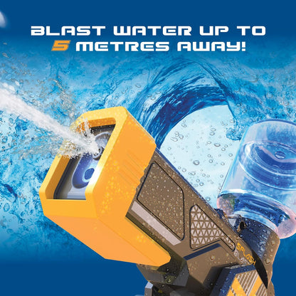 SilverLit Exost Hydro Blast RC Car for Kids with Water Blaster and Dual Land and Water Mode | Shoots Water up to 5 Metres with Auto Refill | 2 Speed Settings, 2.4GHz Remote, Rechargeable Battery 5+