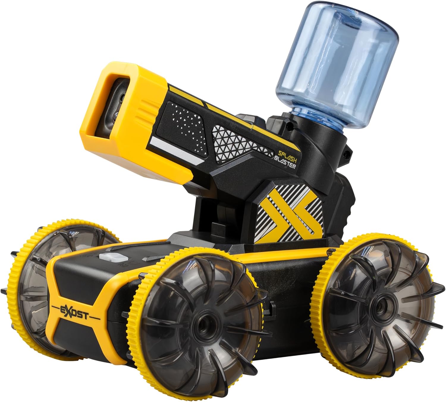 SilverLit Exost Hydro Blast RC Car for Kids with Water Blaster and Dual Land and Water Mode | Shoots Water up to 5 Metres with Auto Refill | 2 Speed Settings, 2.4GHz Remote, Rechargeable Battery 5+