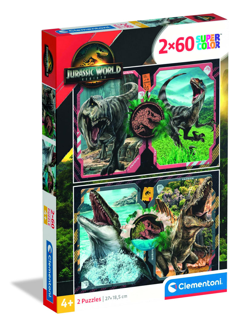 Jurassic World (2 x 60 stukjes)