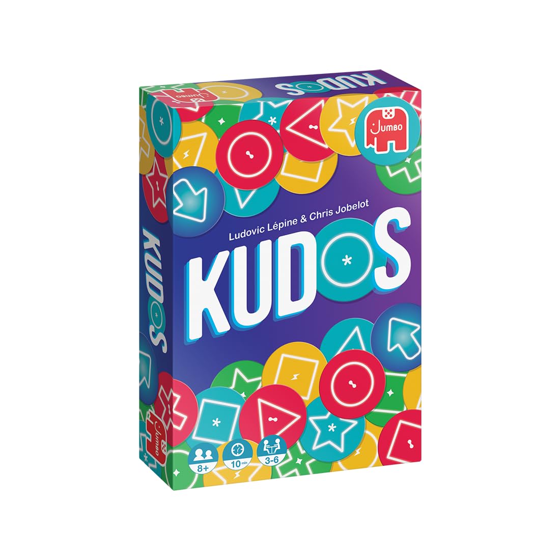 Kudos, kaartspel, card game, vanaf 8 jaar, snel en dynamisch spel, 3 tot 6 spelers