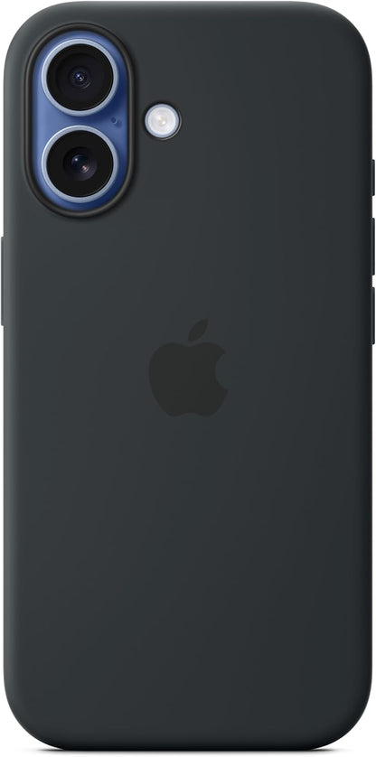 Apple - Back Cover For Mobile Phone - Magsafe Compatibility - Silicone - Black - For Iphone 17
