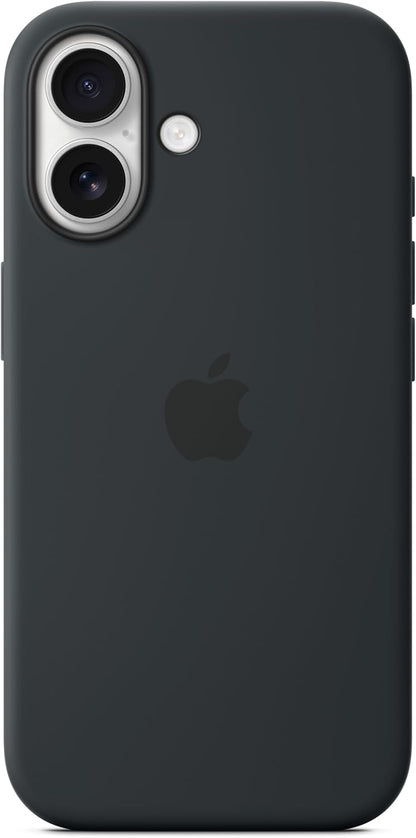 Apple - Back Cover For Mobile Phone - Magsafe Compatibility - Silicone - Black - For Iphone 17