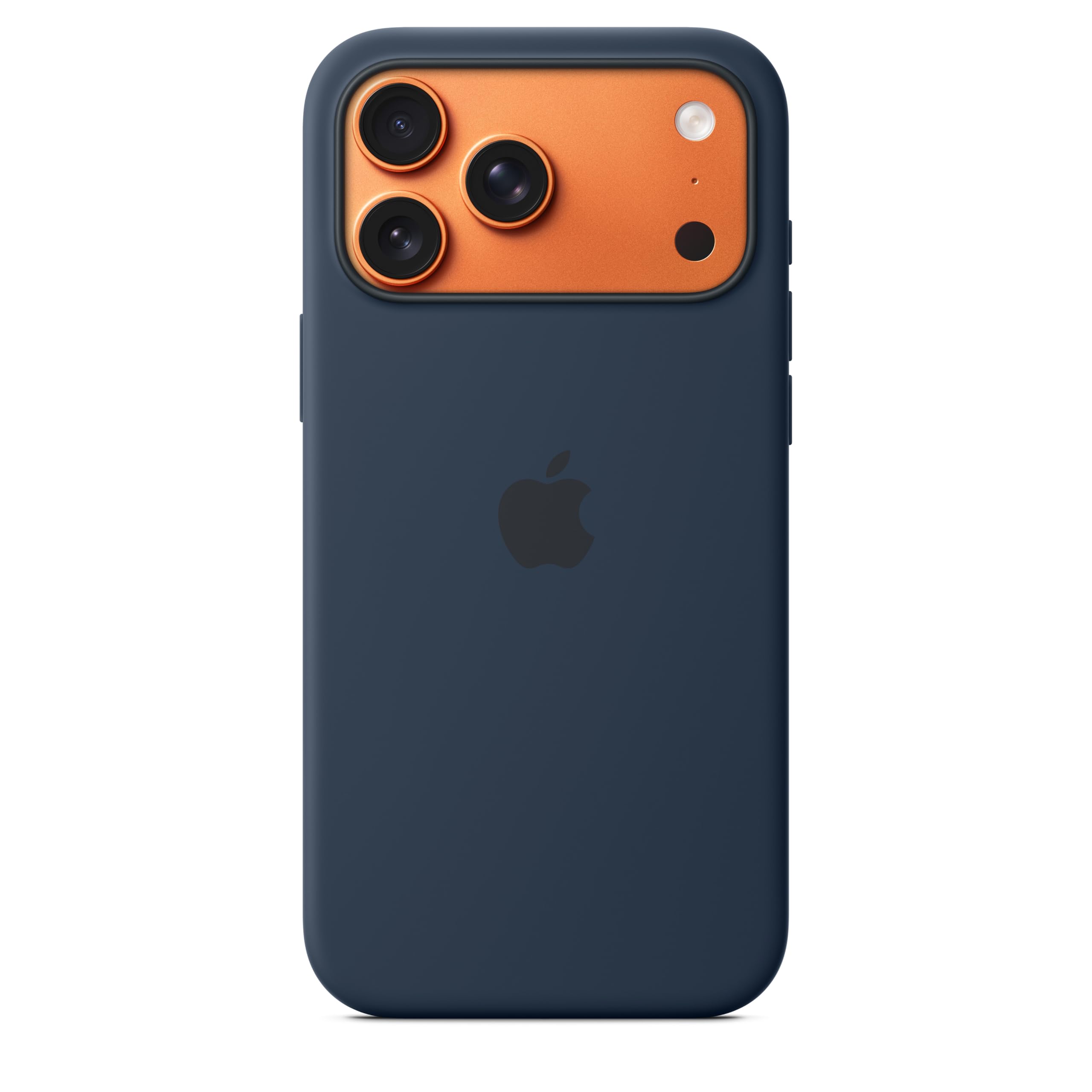 Apple - Back Cover For Mobile Phone - Magsafe Compatibility - Silicone - Midnight - For Iphone 17 Pro Max