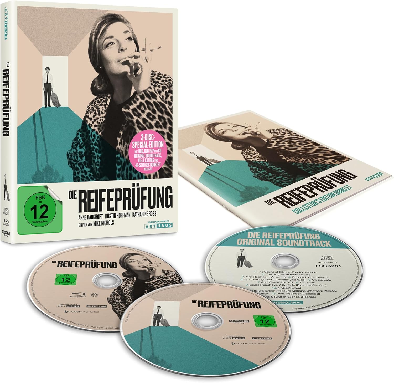 Die Reifeprüfung - Collector's Edition (4K-UHD+Blu-ray+CD