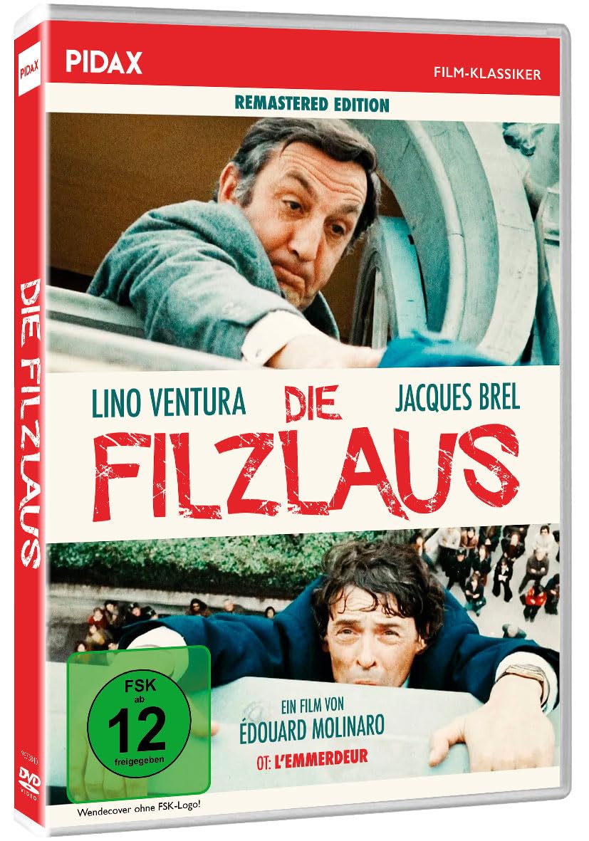 Die Filzlaus (L’emmerdeur) - Remastered Edition / Französische Kult-Komödie mit Lino Ventura und Jacques Brel (Pidax Film-Klassiker