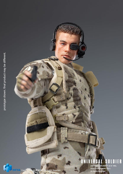 Hiya Toys Universal Soldier: Luc Deveraux Exquisite Super Series Anteprime Esclusiva Action Figure in scala 1:12