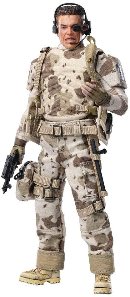 Hiya Toys Universal Soldier: Luc Deveraux Exquisite Super Series Anteprime Esclusiva Action Figure in scala 1:12