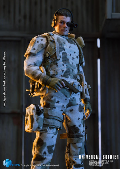 Hiya Toys Universal Soldier: Luc Deveraux Exquisite Super Series Anteprime Esclusiva Action Figure in scala 1:12
