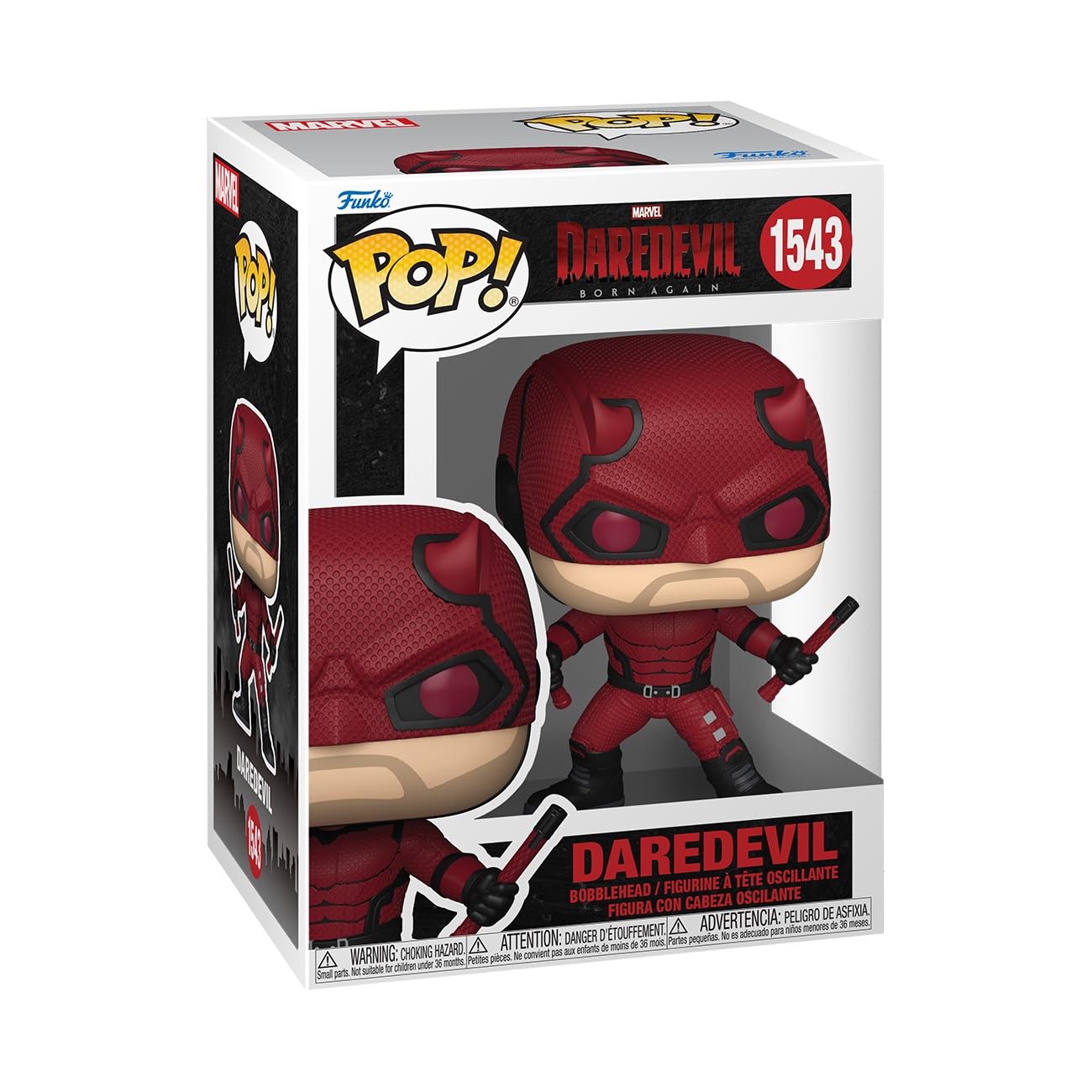 Funko Pop! Marvel: Daredevil Born Again - Matt Murdock - Vinyl-Sammelfigur - Geschenkidee - Offizielle Handelswaren - Spielzeug Für Kinder und Erwachsene - TV Fans
