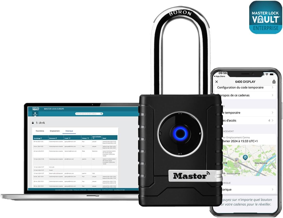 Master Lock Otd Bluetooth Padlock