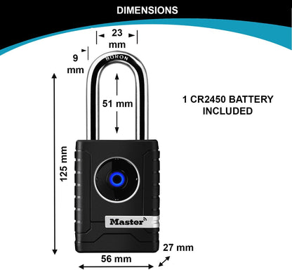 Master Lock Otd Bluetooth Padlock
