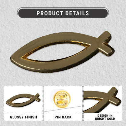 Gold Lapel Pins for Men Suits in Metal Pin Backs Enamel Tie Pins Gold Brooch Pins for Women Men 6pcs