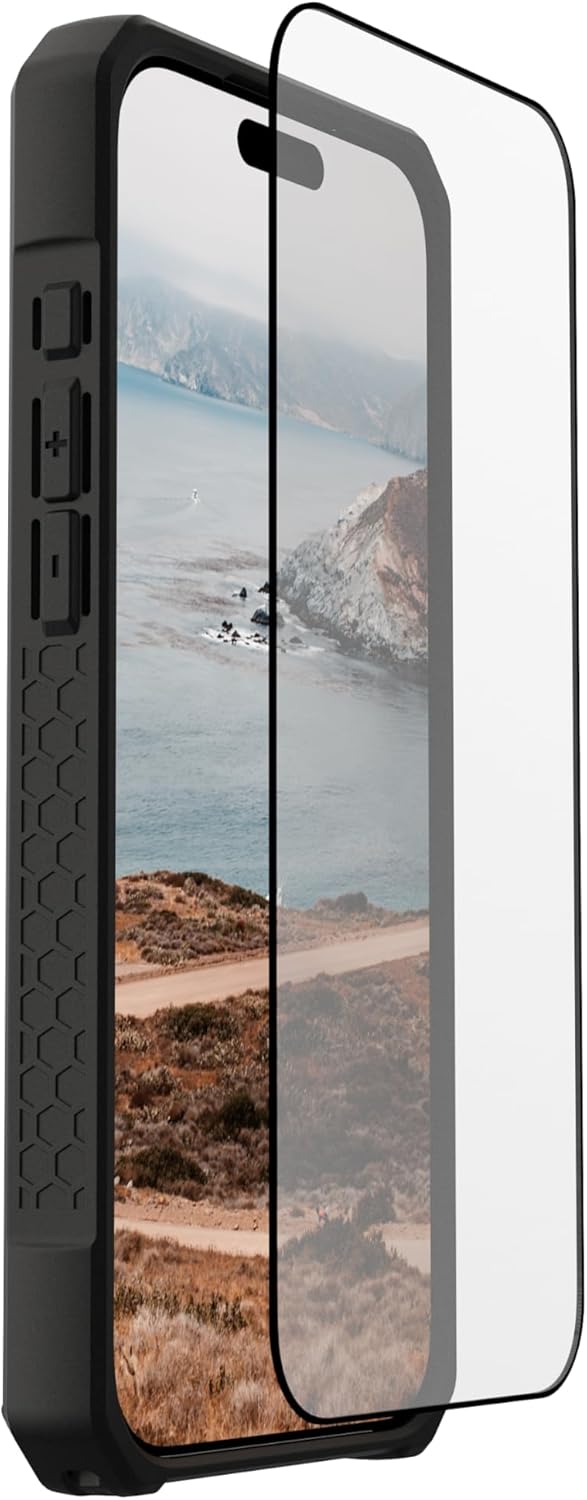 URBAN ARMOR GEAR UAG Designed for iPhone 17 Pro Max Screen Protector 6.9" Glass Shield - Anti-fingerprint HD Clarity Shatter Proof Tempered Glass