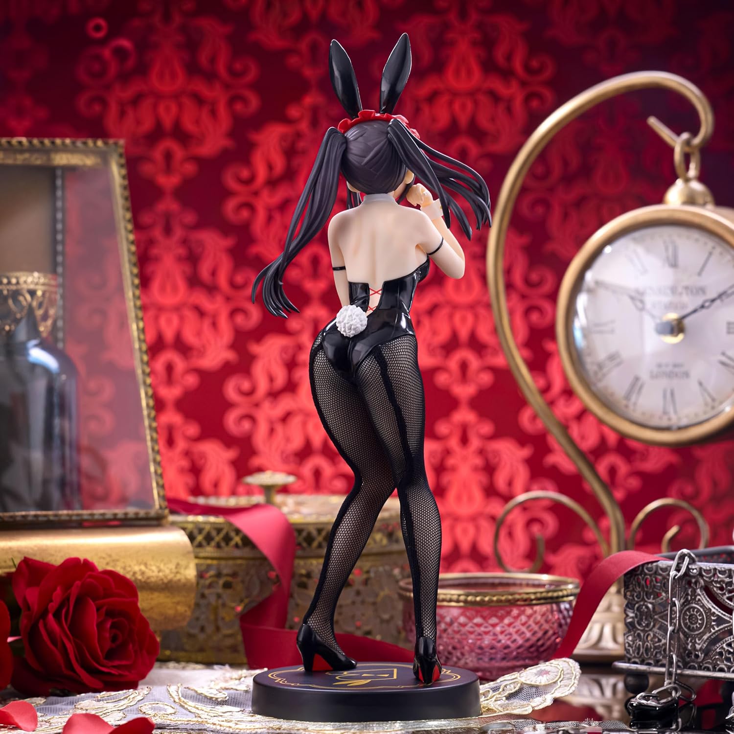 FuRyu Corporation-Date A LiveⅤ BiCute Bunnies Figure -Kurumi Tokisaki Black Color ver.