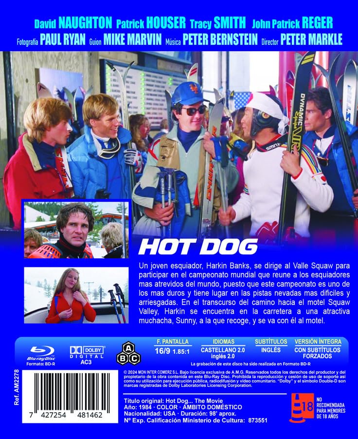 Hot Dog... The Movie ( Hot Dog ...The Movie )  (Blu-Ray