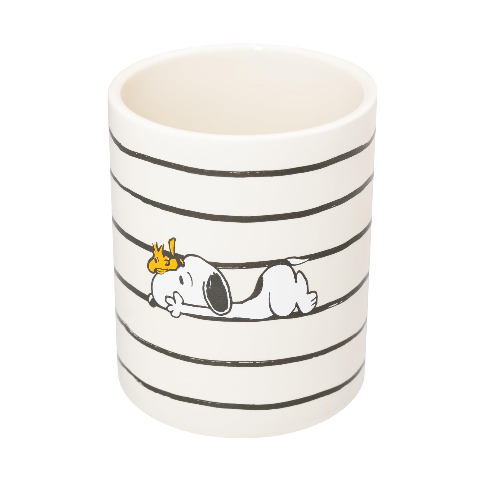 Grupo Erik: Portapenne Crema Snoopy | Porta Penne Snoopy in ceramica 10,5 x 8,5 cm, Portapenne da scrivania Snoopy, Portapenne bambina, Snoopy Peanuts Gadget, Snoopy gadget ufficio
