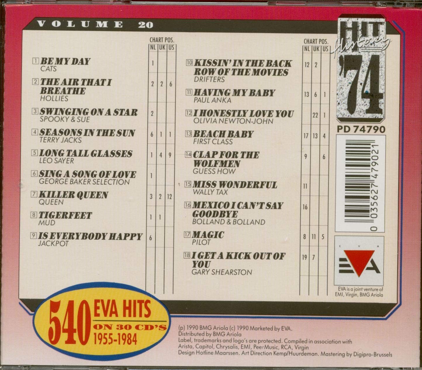 Hit Story '74 - Vol. 20 (CD