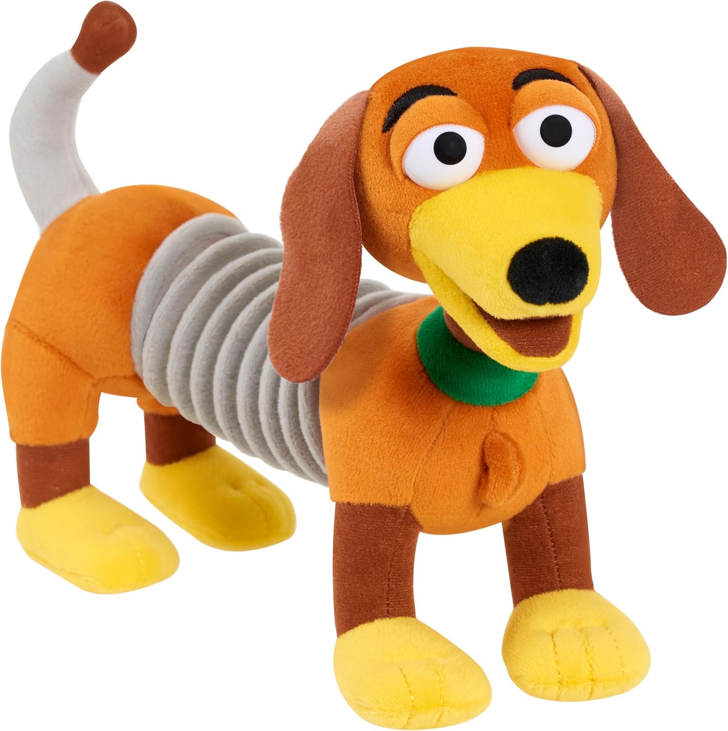 Disney et Pixar Toy Story Slinky Dog Plushie, Jouet Fidget Jouet pour Enfants à partir de 18 Mois Just Play