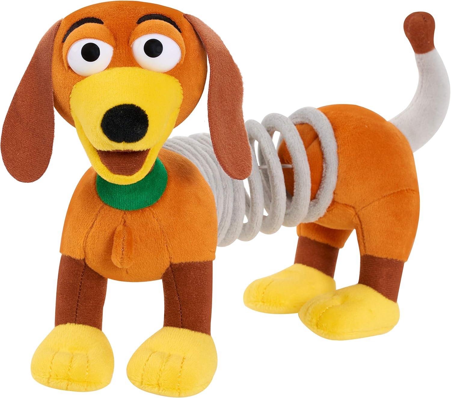 Disney et Pixar Toy Story Slinky Dog Plushie, Jouet Fidget Jouet pour Enfants à partir de 18 Mois Just Play