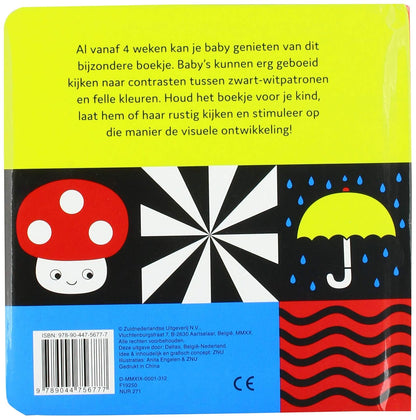 Baby's allereerste kijkboekje: contrastrijke plaatjes om de visuele ontwikkeling te stimuleren