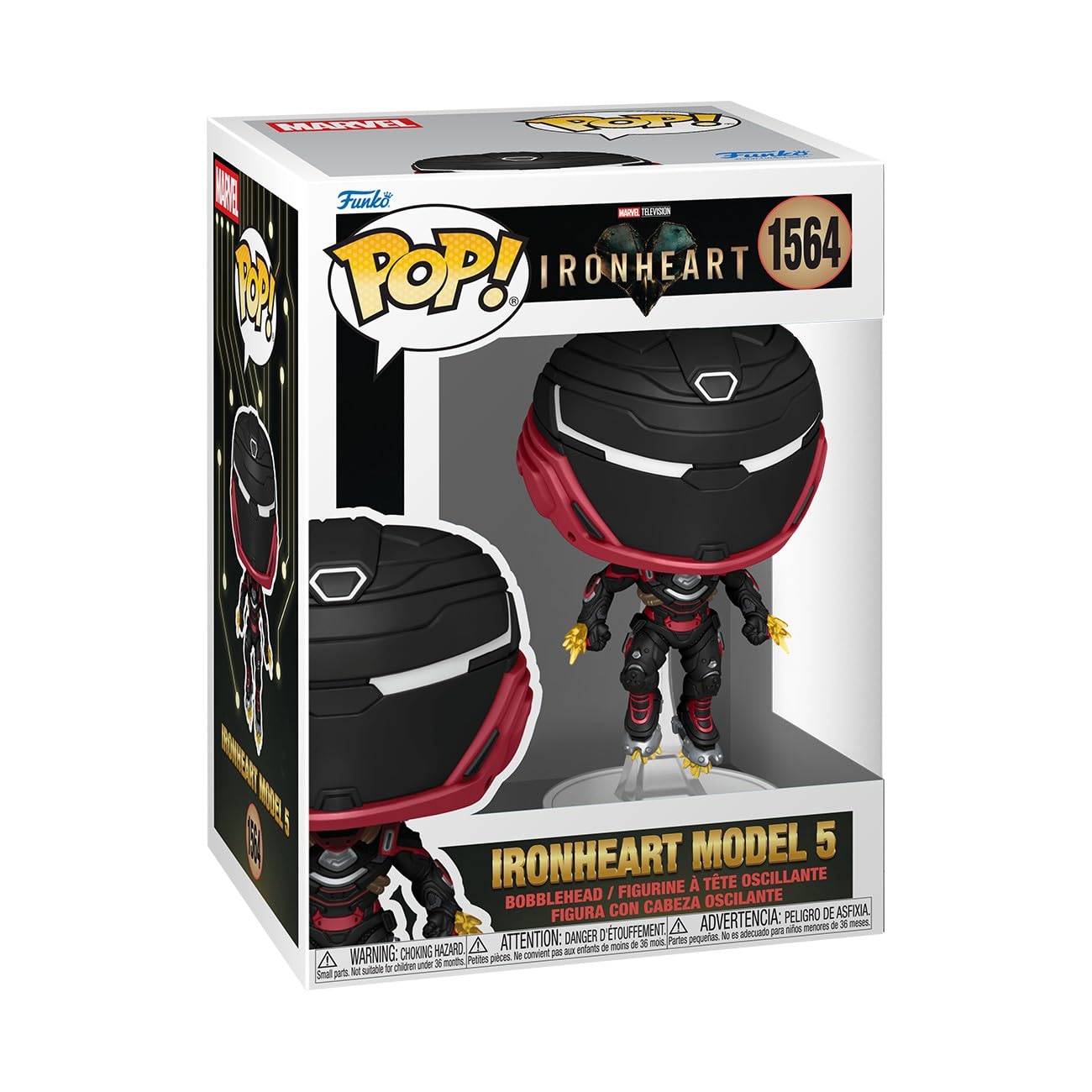 Funko Pop! Vinyl: Ironheart - Ironheart Model 5 - Figura in Vinile da Collezione - Idea Regalo - Merchandising Ufficiale - Giocattoli per Bambini e Adulti - Figura da Collezione e da Esposizione