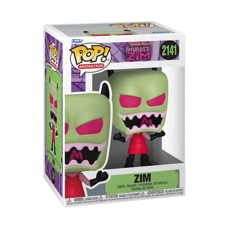 Funko Pop! Animation: Invader Zim - Zim - Collectable Vinyl Figure - Gift Idea - Official Merchandise - Toys for Kids & Adults - Cartoon Fans - Model Figure for Collectors and Display