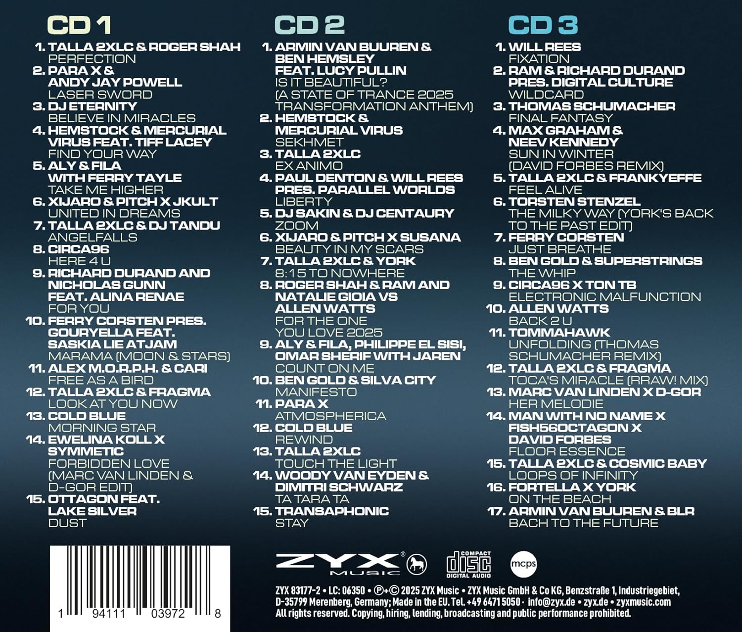 Talla 2xlc Pres. Trance Forever