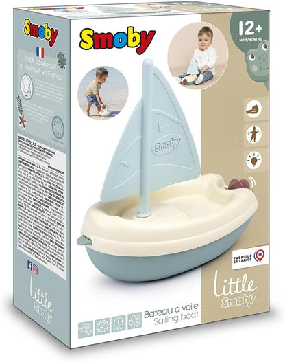Kleine Smoby - Zeilboot - Badspeelgoed - Schoepenrad - Bevordert de behendigheid - Vanaf 12 maanden - Gemaakt in Frankrijk