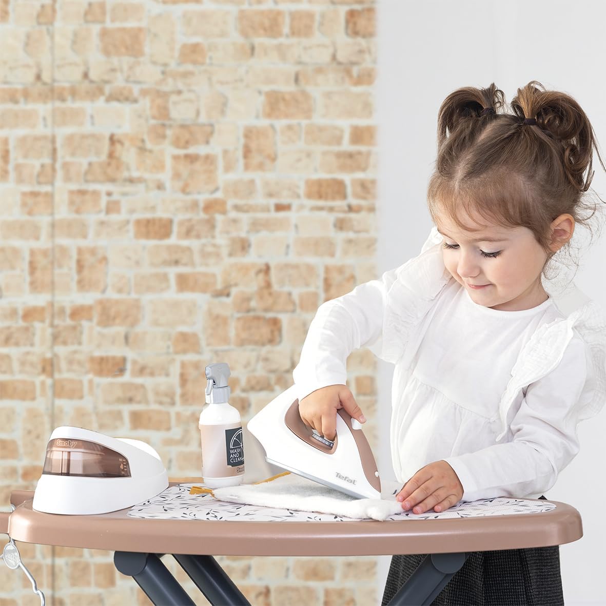 Smoby - Smoby Tefal Opvouwbaar Strijkplank met Strijkijzer