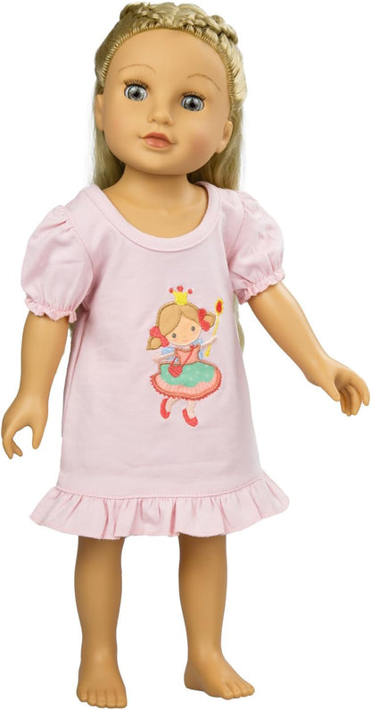 Heless - Poppen Nachtjapon Prinses Emily 35-45 cm
